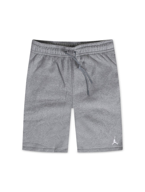 Air Jordan Mens Brooklyn Fleece Shorts - Heather/White