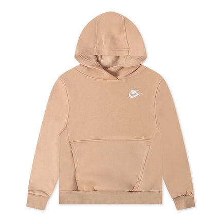 Nike Big Kids Sportswear Club Fleece Hoodie - Hemp