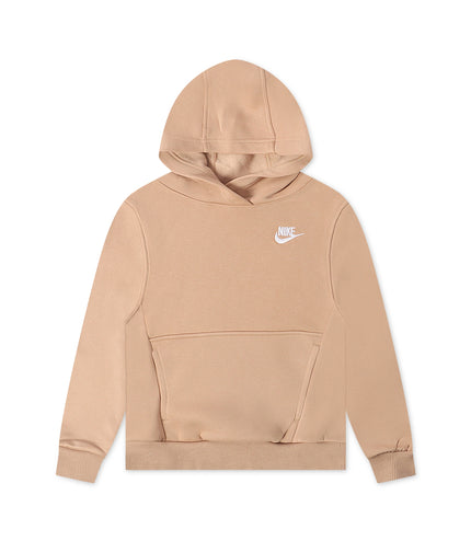Nike Big Kids Sportswear Club Fleece Hoodie - Hemp
