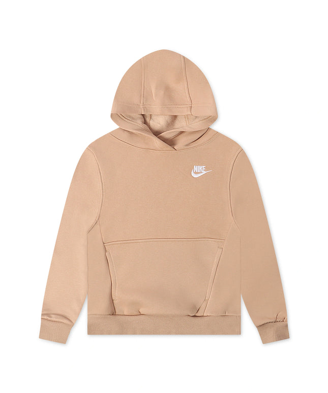 Nike Big Kids Sportswear Club Fleece Hoodie - Hemp