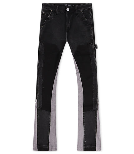 Sugarhill Revolver Stacked Jeans - Black/Grey