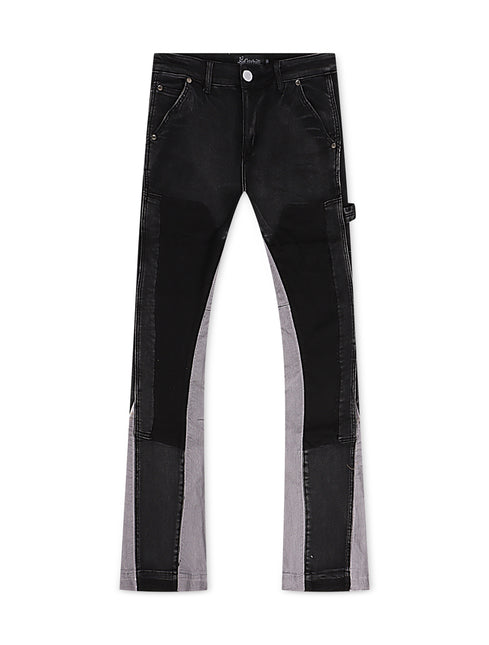 Sugarhill Revolver Stacked Jeans - Black/Grey