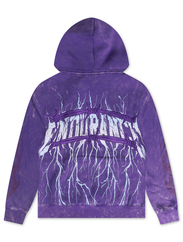 Smoke Rise 2-Fer Dystopian Hoodie - Prism Violet