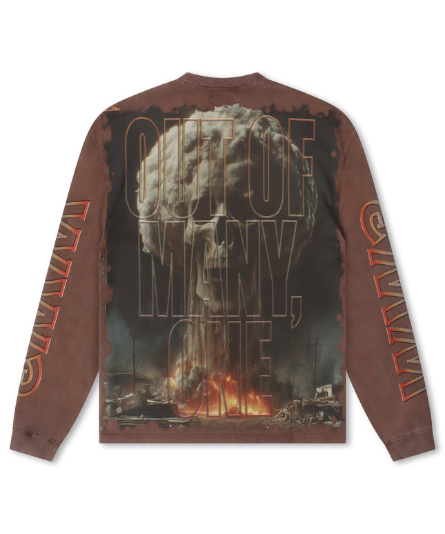Godspeed Code Red Long Sleeve - Mocha Wash