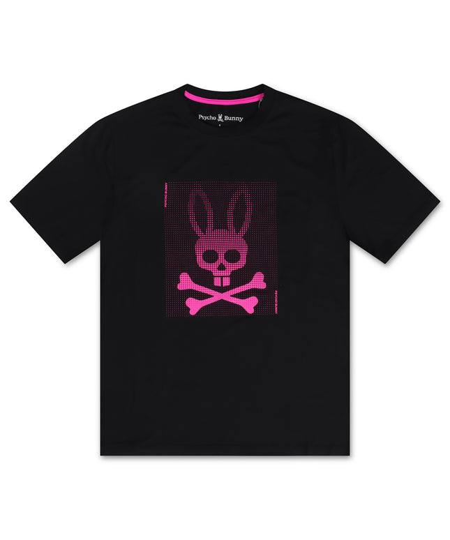 Camiseta gráfica de Maxwell, el conejito psicópata - Negra