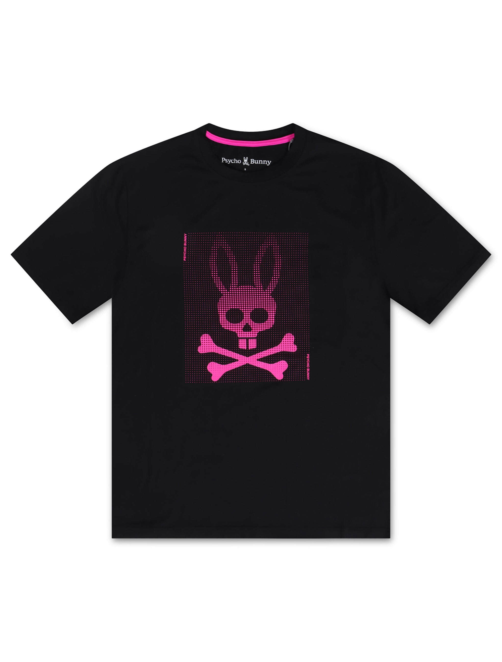 psycho bunny dress shirts Psycho Bunny Maxwell Sport Graphic Short Sleeve T-Shirt, Mens, XL, Black