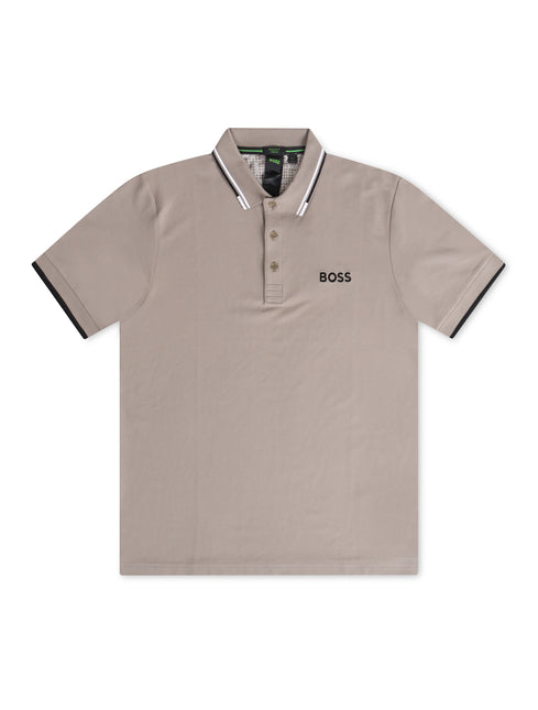 Boss Green Paddy Pro Polo - Taupe - Denim Exchange USA