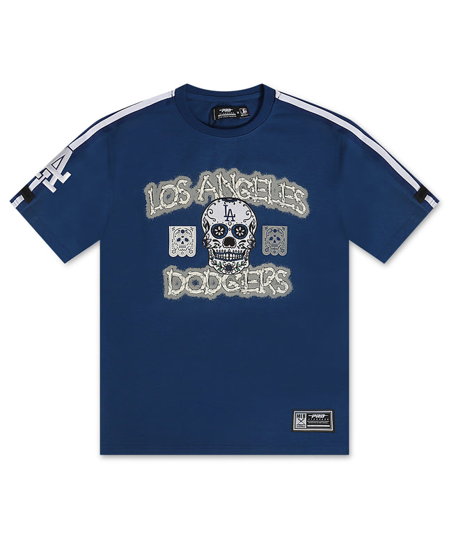 Pro Standard Dodgers Dia De Los Muertos Tee - Blue