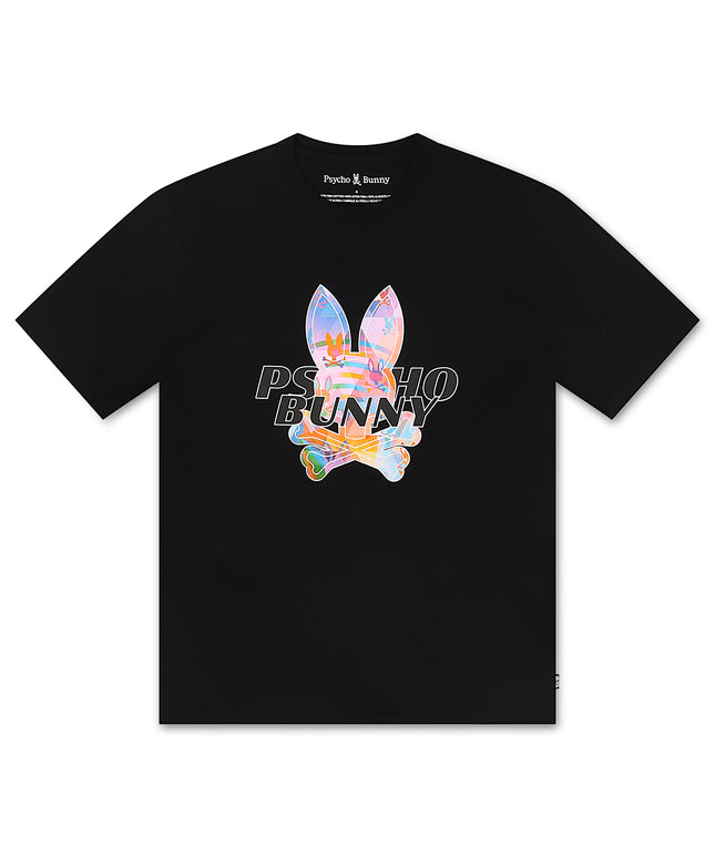 Psycho Bunny Milos Graphic Tee - Black