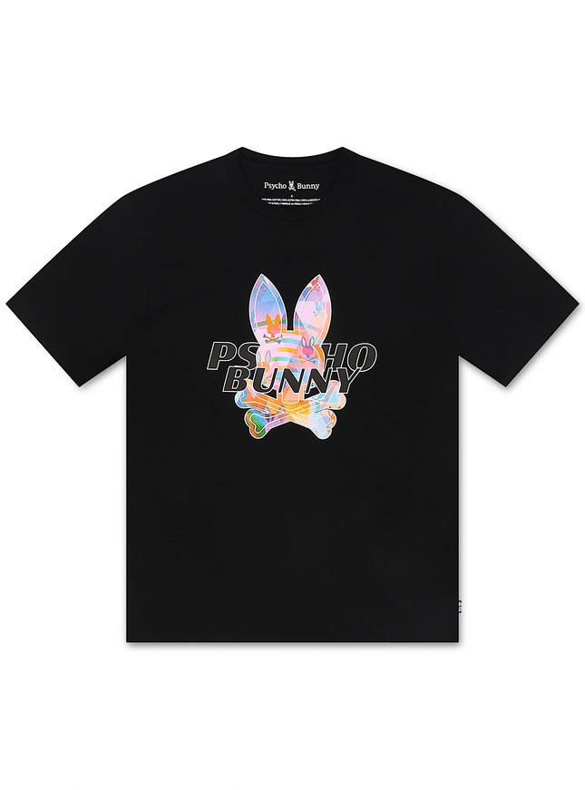 Psycho Bunny Milos Graphic Tee - Black