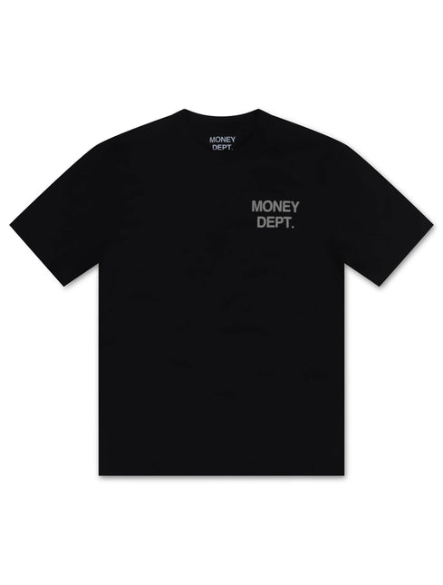 Money Dept. Los Angeles Heavyweight Tee - Black/Light Grey