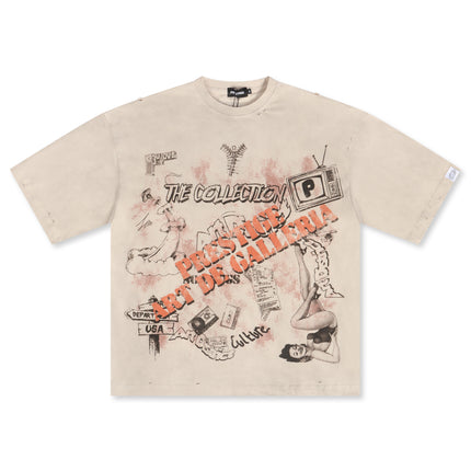 Prestige DeGalleria Boxy Fit Tee - Cream