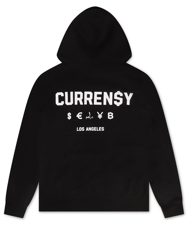 Sudadera con capucha Curren$y Los Ángeles - Negro/Blanco