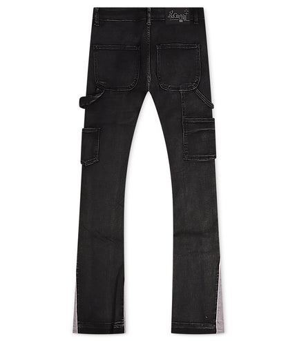 Sugarhill Revolver Stacked Jeans - Black/Grey