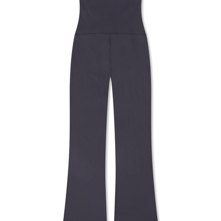 Nike Womens Chill Knit Mid-Rise Ribbed Pants - Gridon