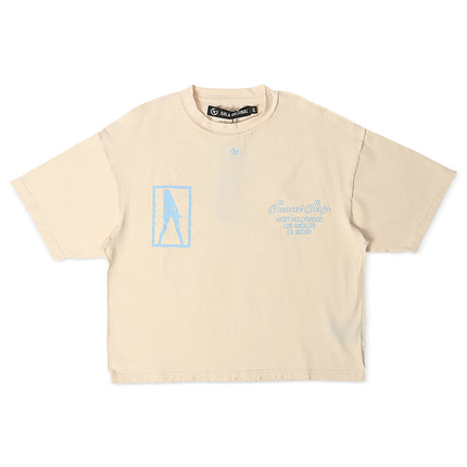 Gala Original Fantasy Cropped Tee - Cream