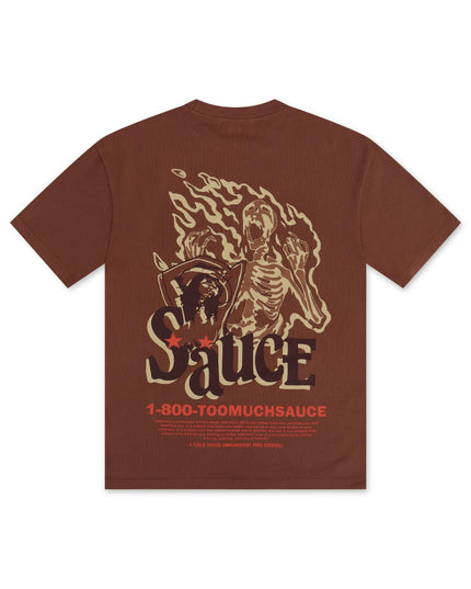 Sugarhill Sauce T-Shirt - Vintage Oak - Denim Exchange 