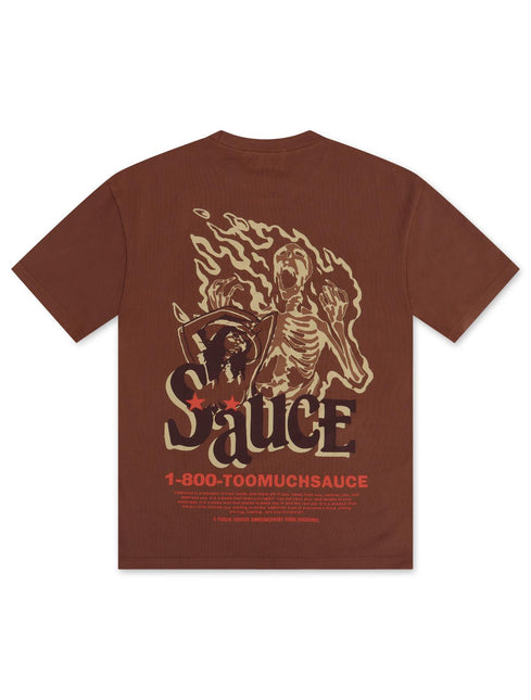 Sugarhill Sauce T-Shirt - Vintage Oak - Denim Exchange 