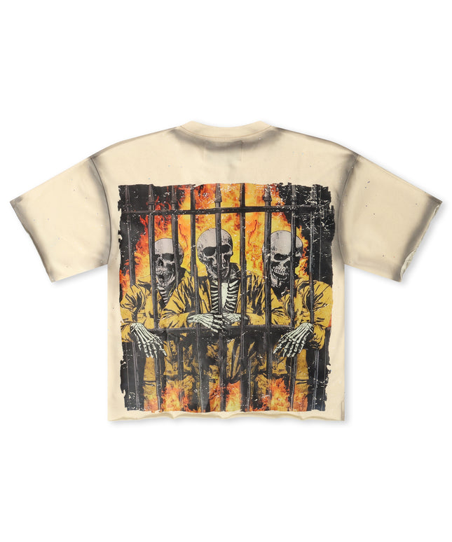 Bkys Get Lost Cropped Tee - Off White