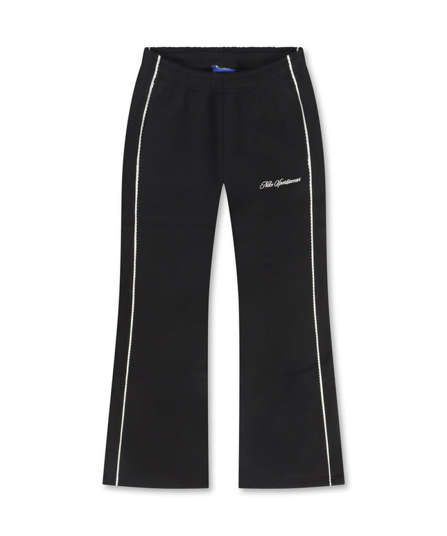 Nike Womens Studio Fleece Wide Leg Pants - Black