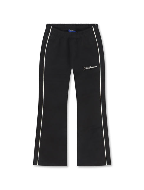 Nike Womens Studio Fleece Wide Leg Pants - Black