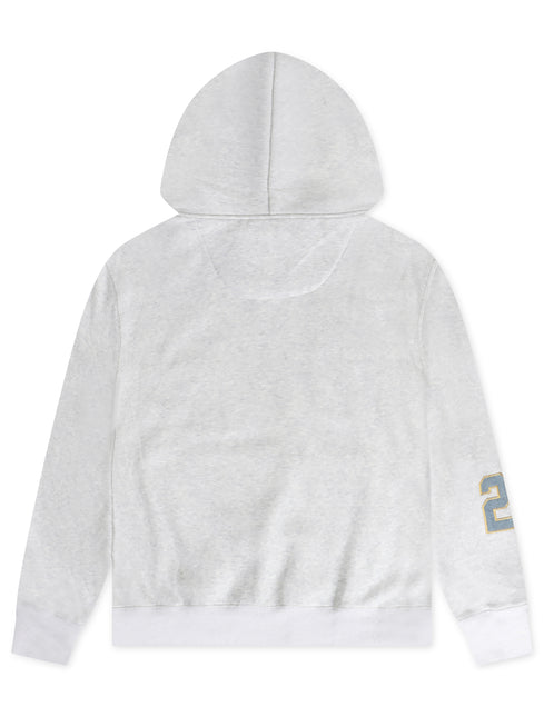 Smugglers Moon Woven Hoodie - Heather Grey