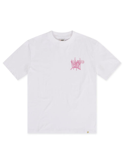 Memory Lane Paradise Tee - White - Denim Exchange 