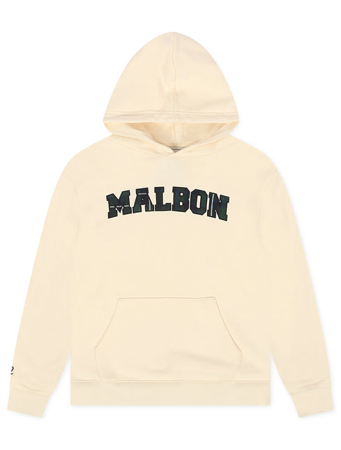 Malbon Fesque Preston Hoodie - Ivory