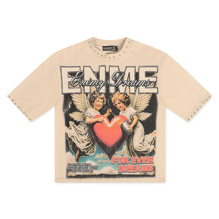 N.M.E NYC Soren Tee - Light Tan