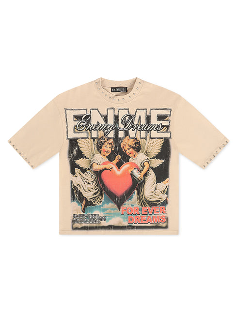 N.M.E NYC Soren Tee - Light Tan