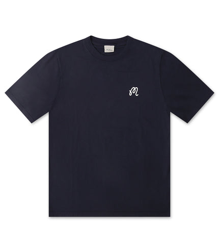 Malbon Oakwood Tee - Navy