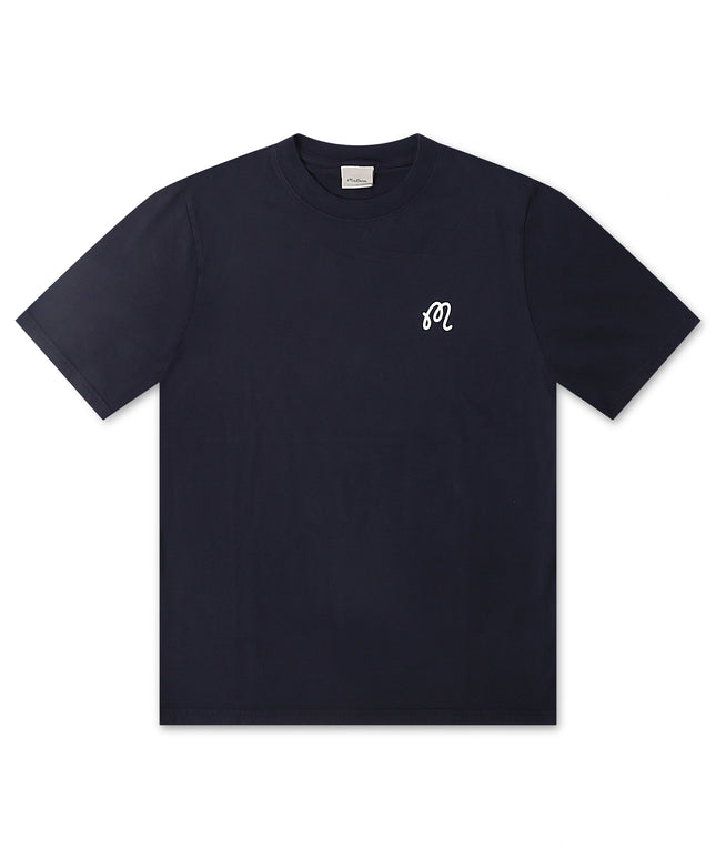 Malbon Oakwood Tee - Navy