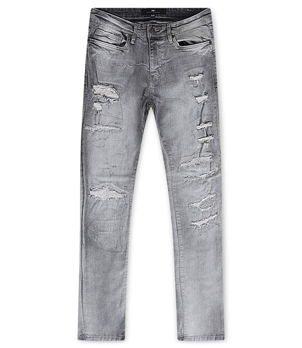 Jordan Craig Legacy Edition Slim Fit Jeans - Cement Wash