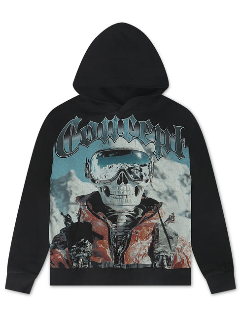 Concept LA Skier Hoodie - Black Wash