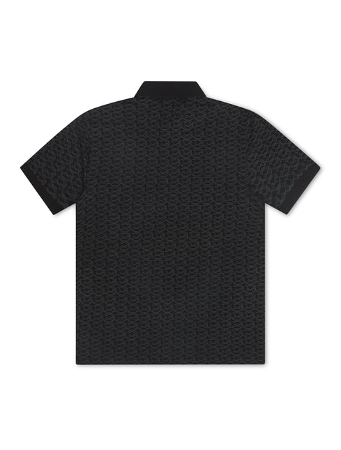Boss Green Paddy Striped C Polo - Black