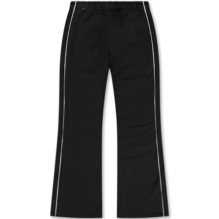 Nike Womens Studio Fleece Wide Leg Pants - Black