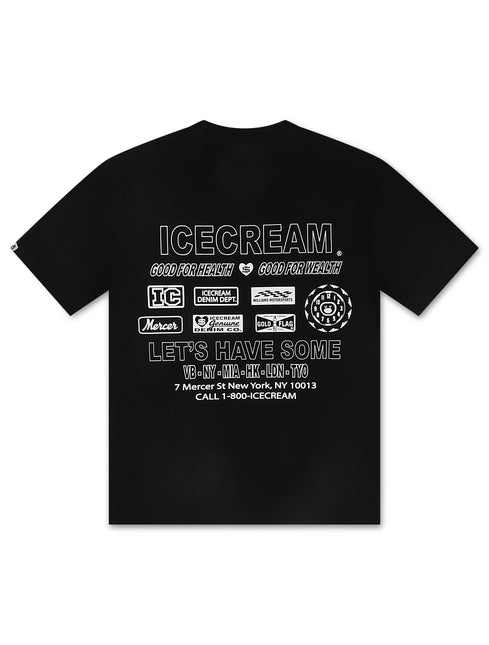 Icecream Phantom Tee - Black