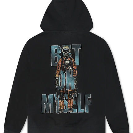 Concept LA Skier Hoodie - Black Wash