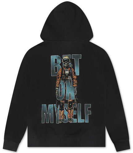 Concept LA Skier Hoodie - Black Wash