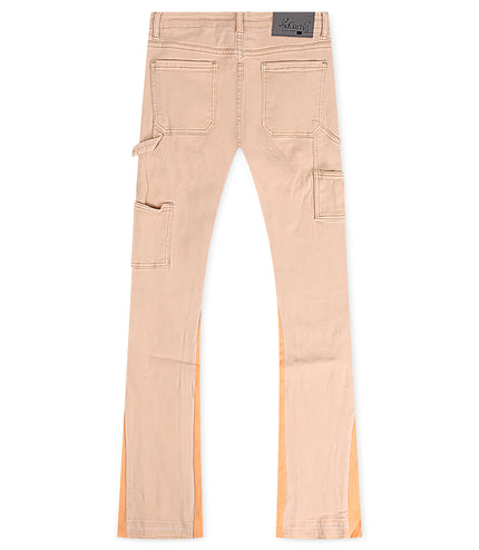 Sugarhill Revolver Stacked Jeans - Desert/Orange