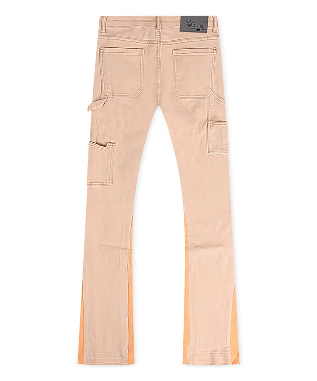 Sugarhill Revolver Stacked Jeans - Desert/Orange