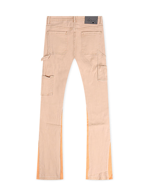 Sugarhill Revolver Stacked Jeans - Desert/Orange