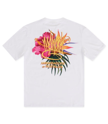 Memory Lane Paradise Tee - White - Denim Exchange 