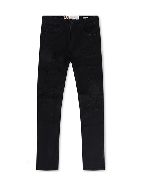 Waimea Flex Skinny Jeans - Jet Black