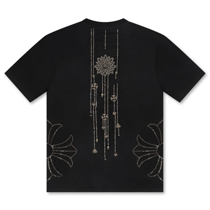 Smugglers Moon X Chain Knit Top - Black