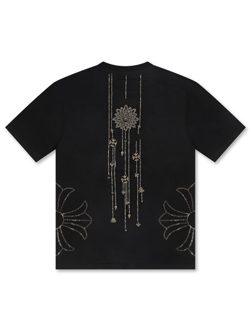Smugglers Moon X Chain Knit Top - Black