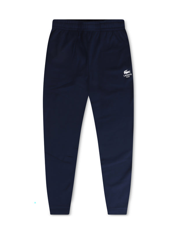 Lacoste Logo Print Joggers - Navy Blue