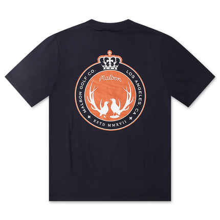 Malbon Oakwood Tee - Navy