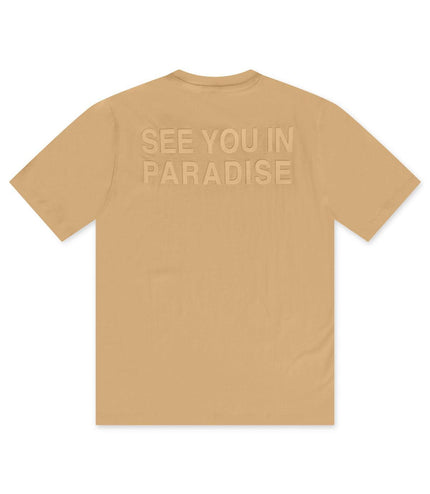 Jordan Craig Paradise Block Letter Tee - Mocha - Denim Exchange 