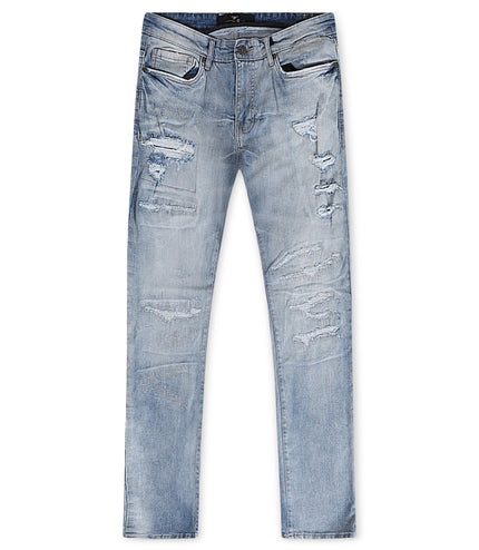 Jordan Craig Legacy Edition Slim Fit Jeans - Ice Blue